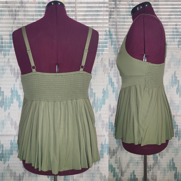 Torrid - Olive lace cami - Picture 2 of 7